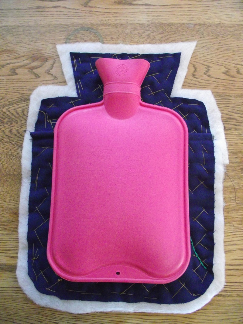 Pin Back & Front Together and Then Sew