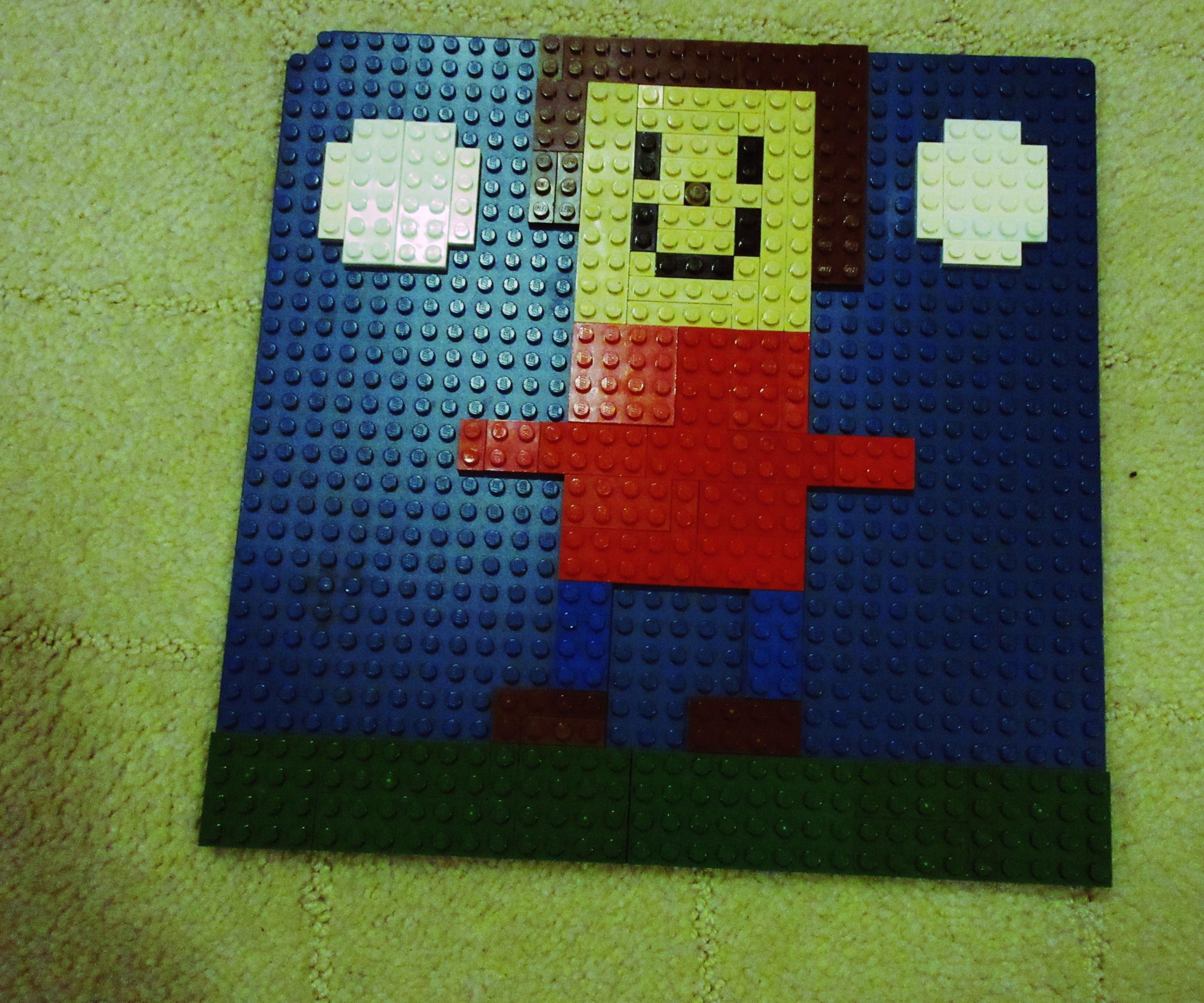 Lego Man Mosaic