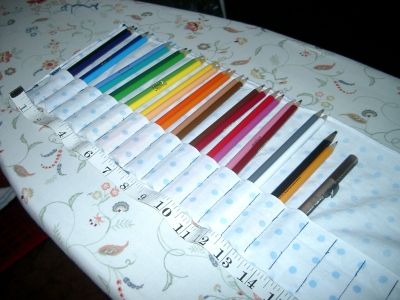 Pencil Holder Made of Fabric
