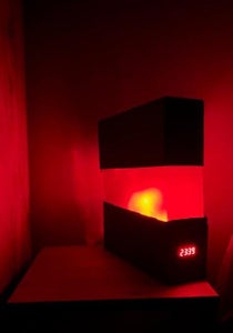 RGB Room Lamp With Clock
