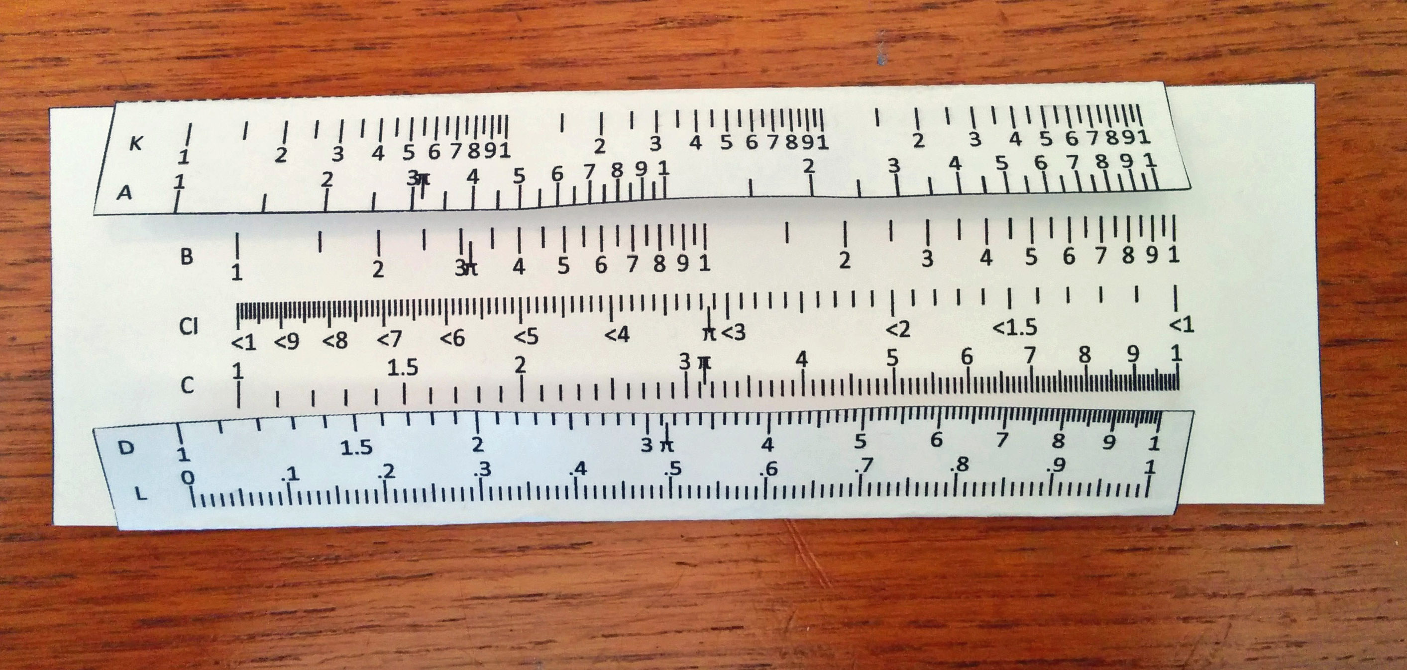 Make a Simple Paper Slide Rule 10 Steps Instructables