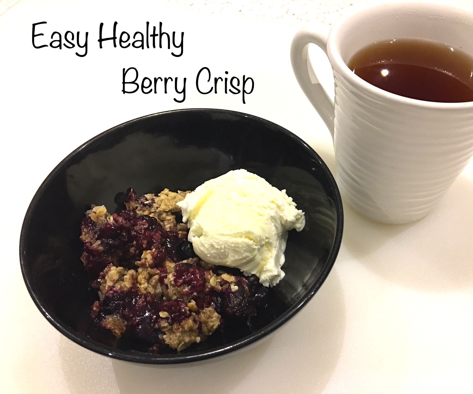 Easy Healthy Berry Crisp