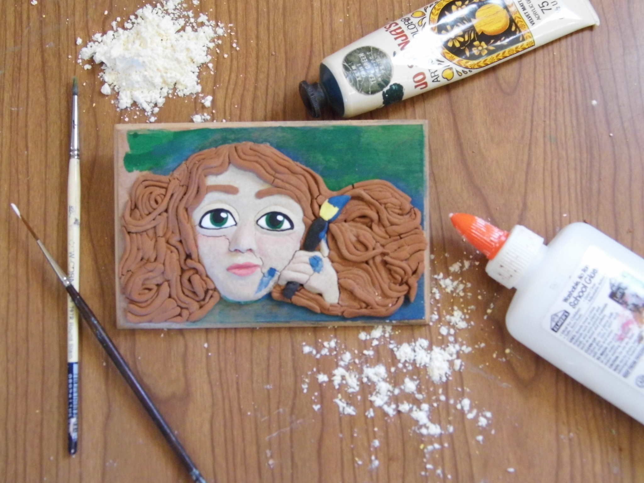 Homemade Clay With Paint 3 Steps Instructables