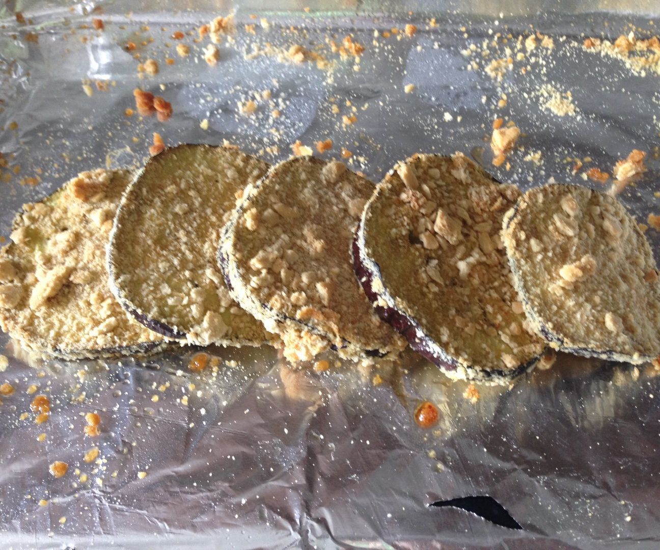 Berenjenas Empanizadas 