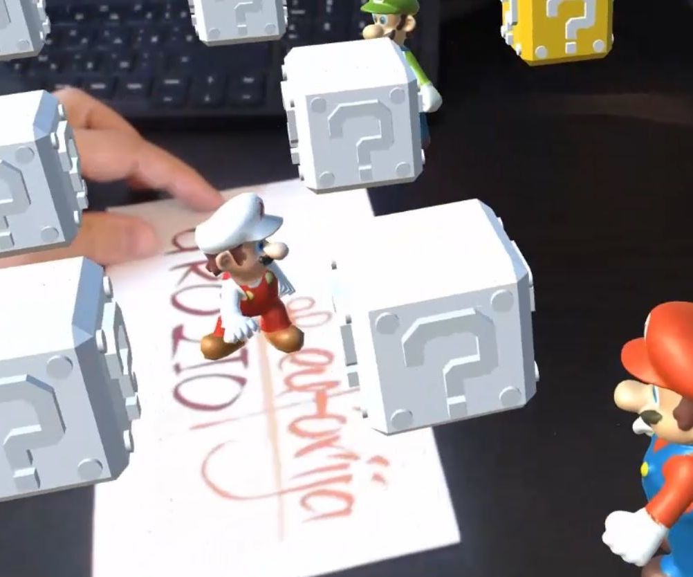 Augmented Reality Super Mario