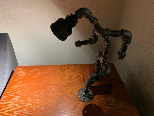 Black Iron Pipe Light