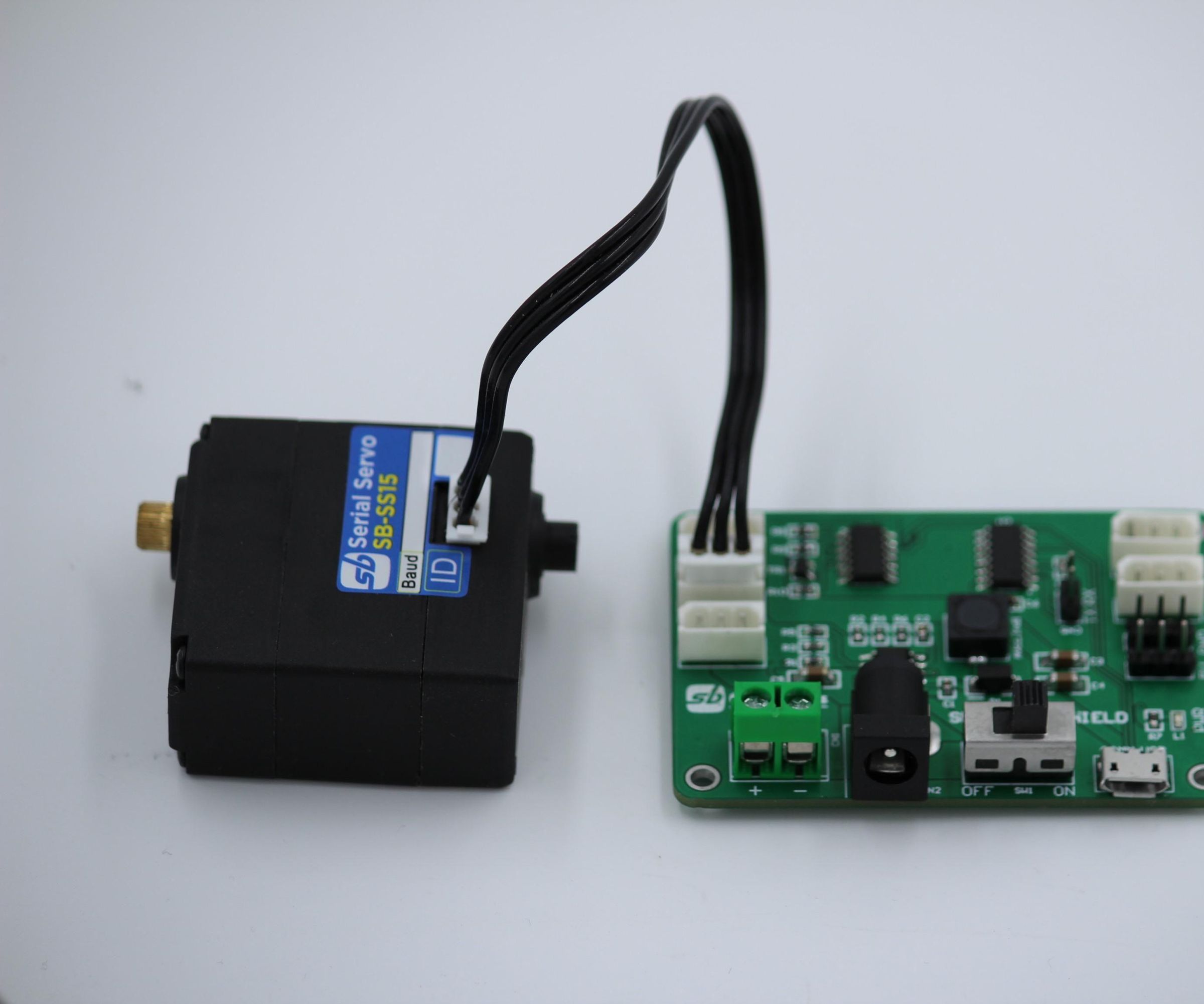 SB Serial Servo Motor Connection With Raspberry PI