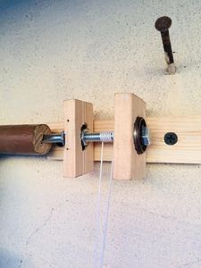 Placing the Shaft.