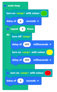 Program the Traffic Light Simulation