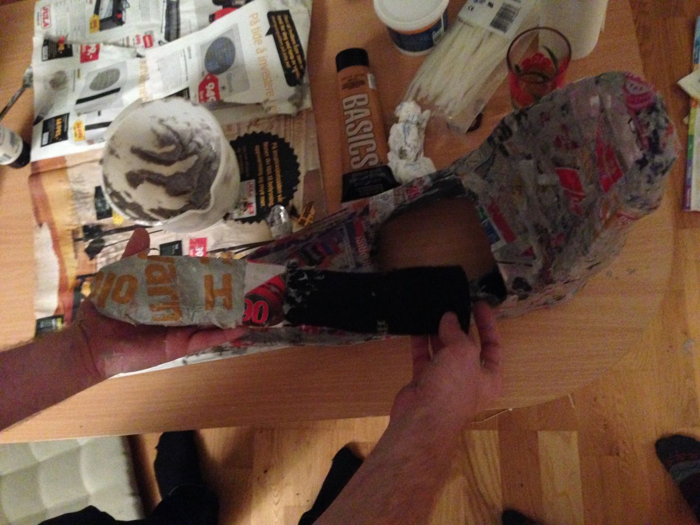 Beetlejuice,The Maitlands, Paper Mache 7 Steps (with Pictures