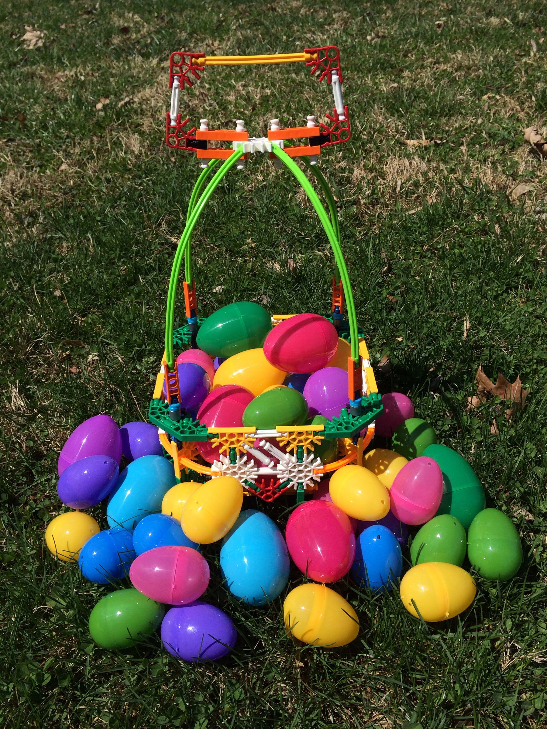 Make a K'nex Easter Egg Basket!