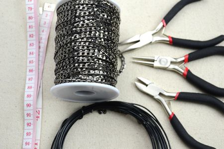Chocolate Color Handcrafted Jewelry - DIY Handcrafted Necklaces in a Collar Pattern