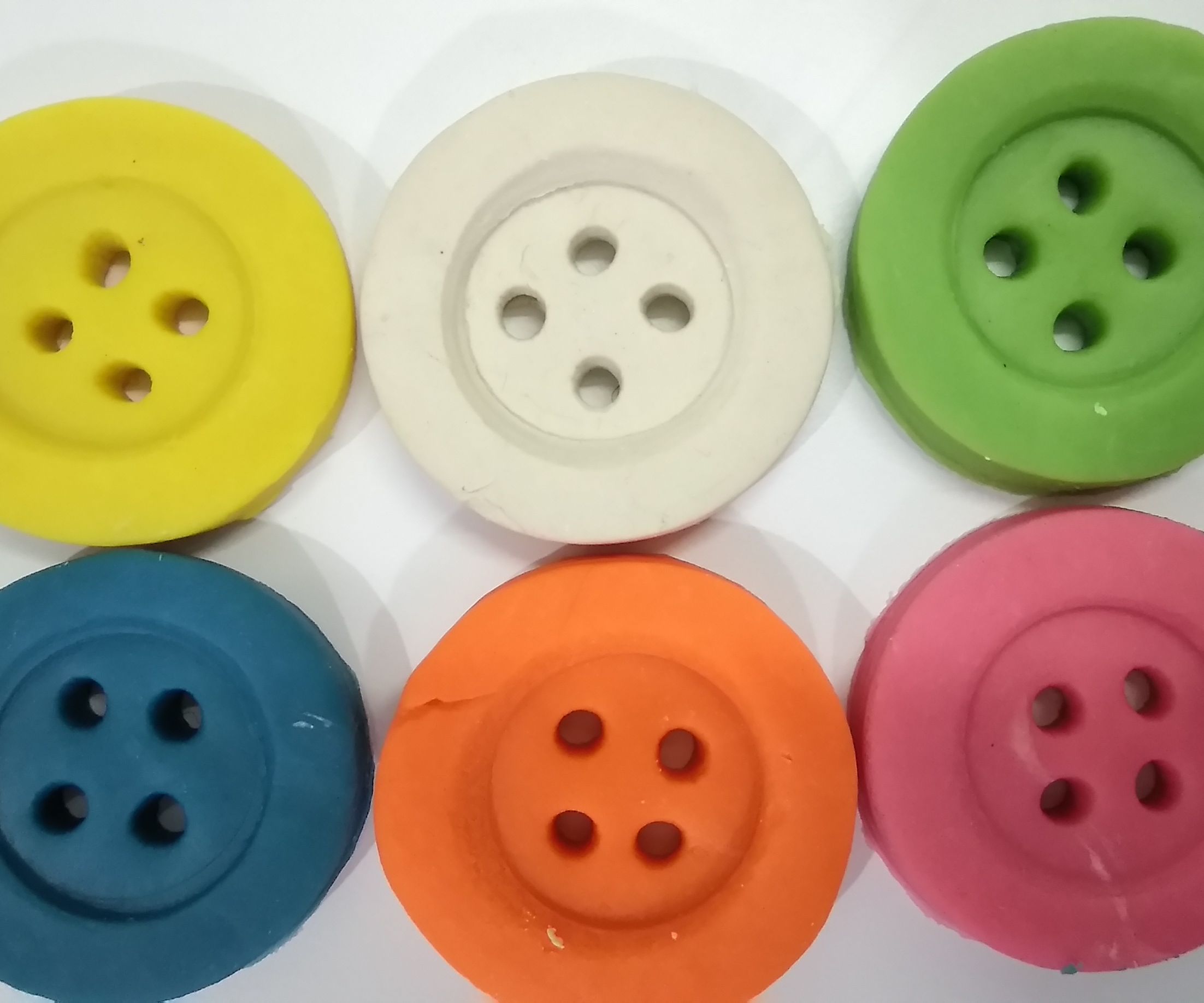 Play Doh Buttons 