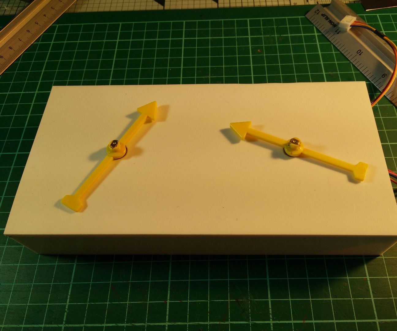 A Raspberry Pi Controlled Two Faced Clock