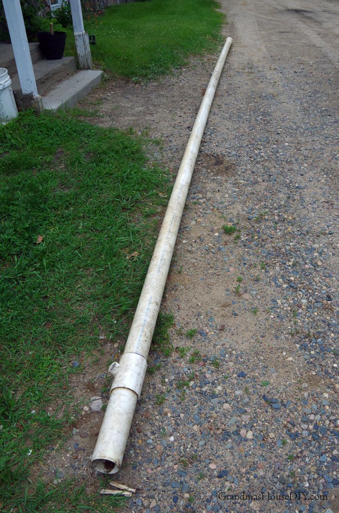 Rain Gutters Out of 3″ PVC Pipe, DIY How To! (with Pictures ...