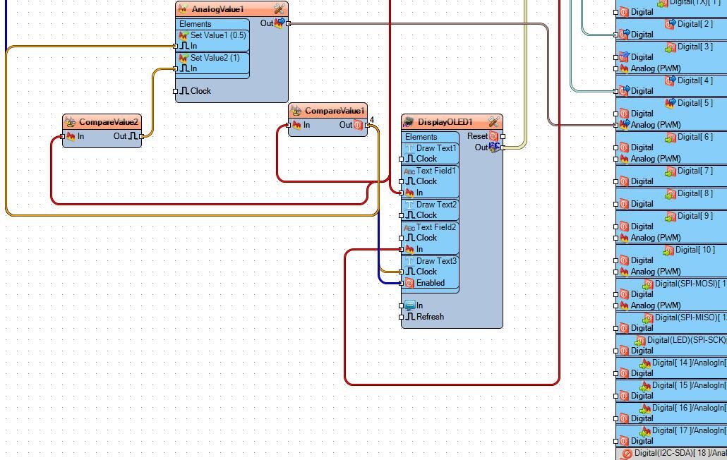 In Visuino Connect Components photo 2