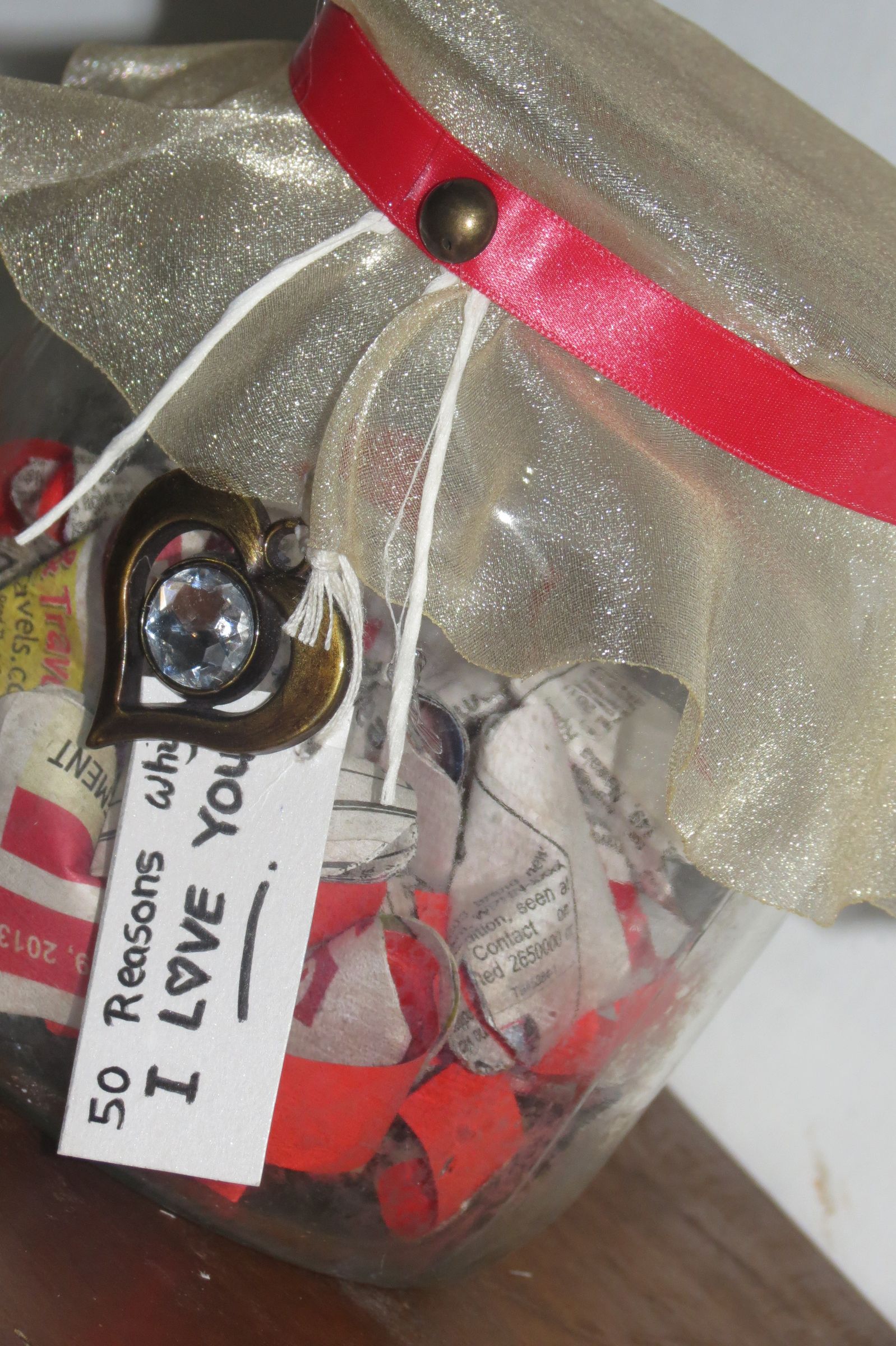 Heart Fortune Cookie Jar 3 Steps Instructables