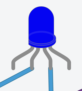 Add RGB LEDs for Indigo and Violet Colors