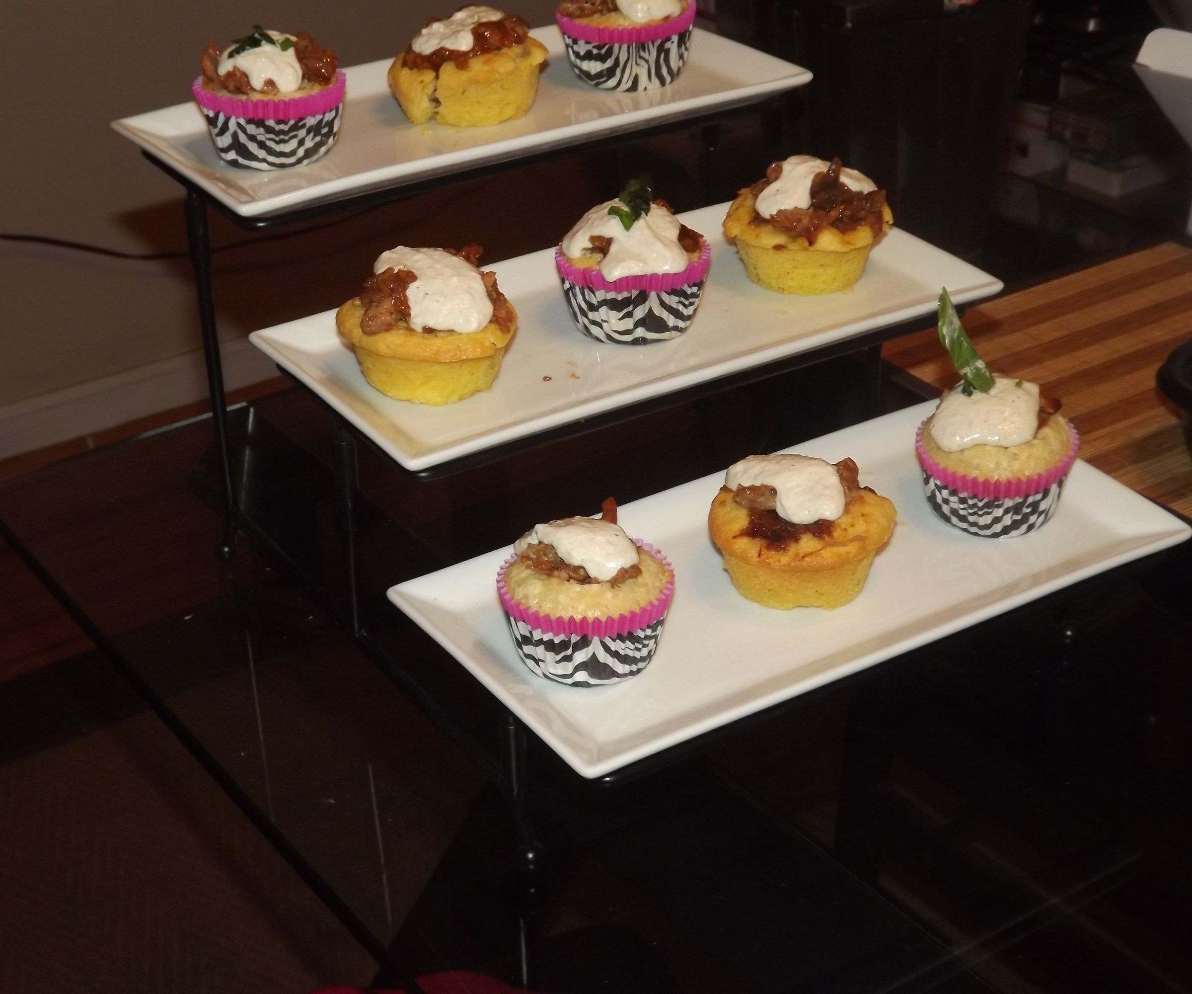 "BBQ" Cupcakes: a Salute to My Baby Girl!!