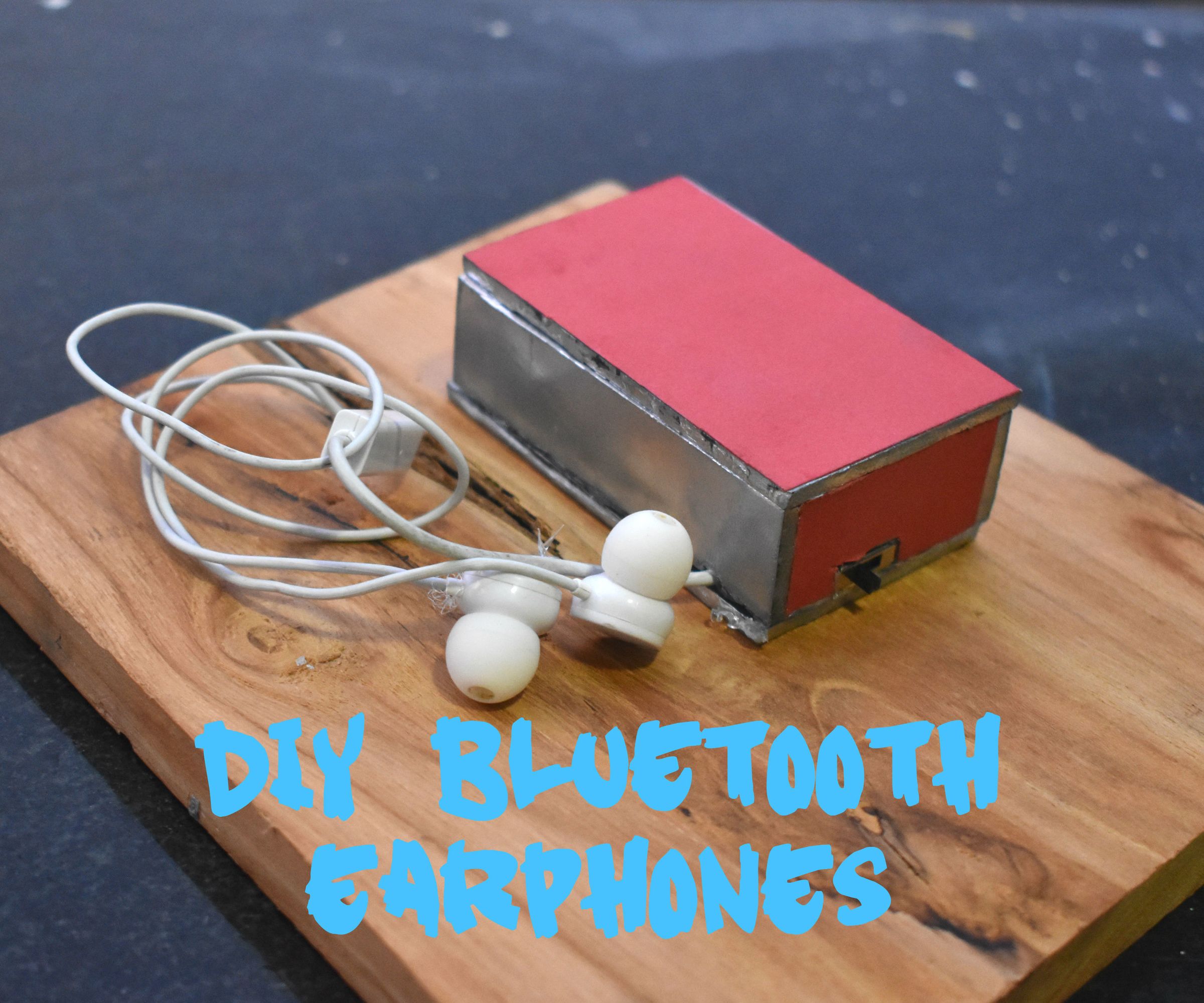 Journey From a Normal Wired Earphone to a Wireless Bluetooth Earphone