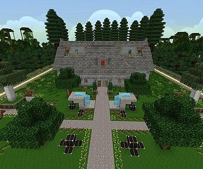 Minecraft Luxury Villa