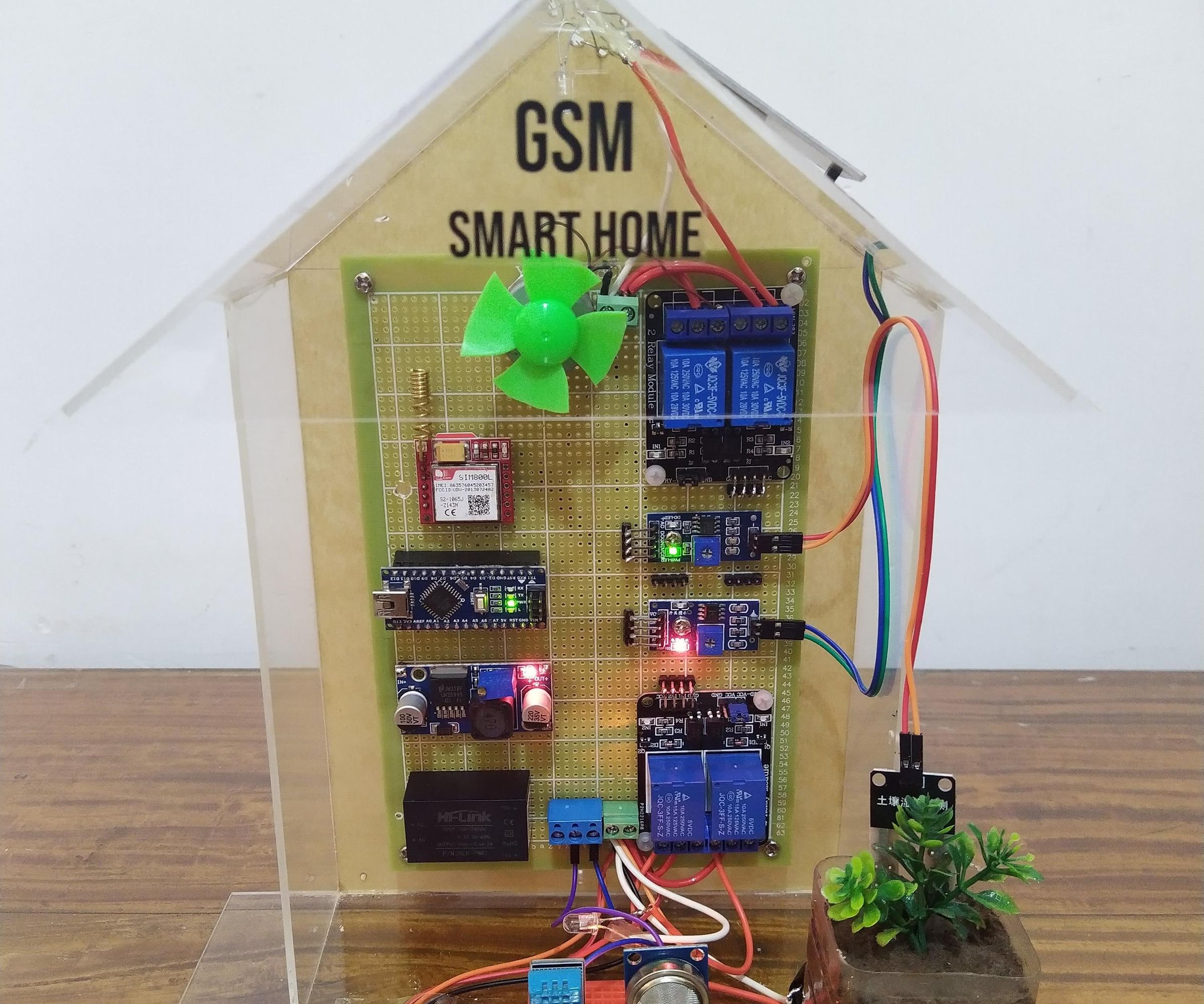 Control GSM Project With Mobile App | Arduino | SIM800L | SIM900A | GSM Smart Home App
