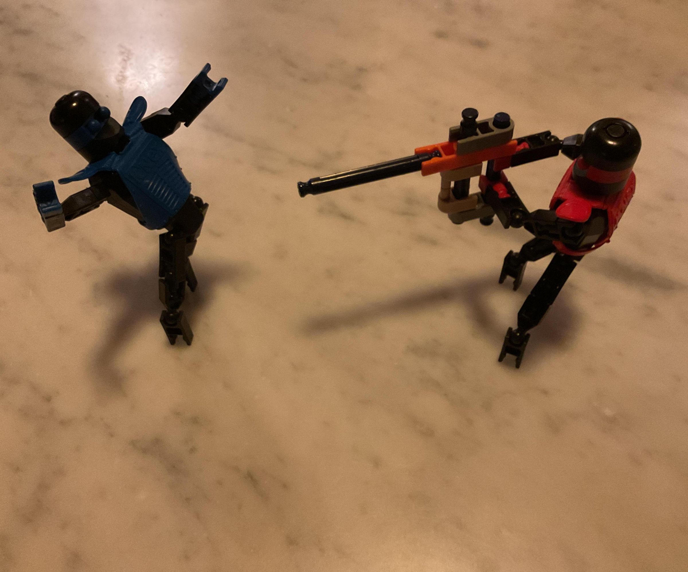 Knex New Jear Special: Project F: Knex Man Flametrower