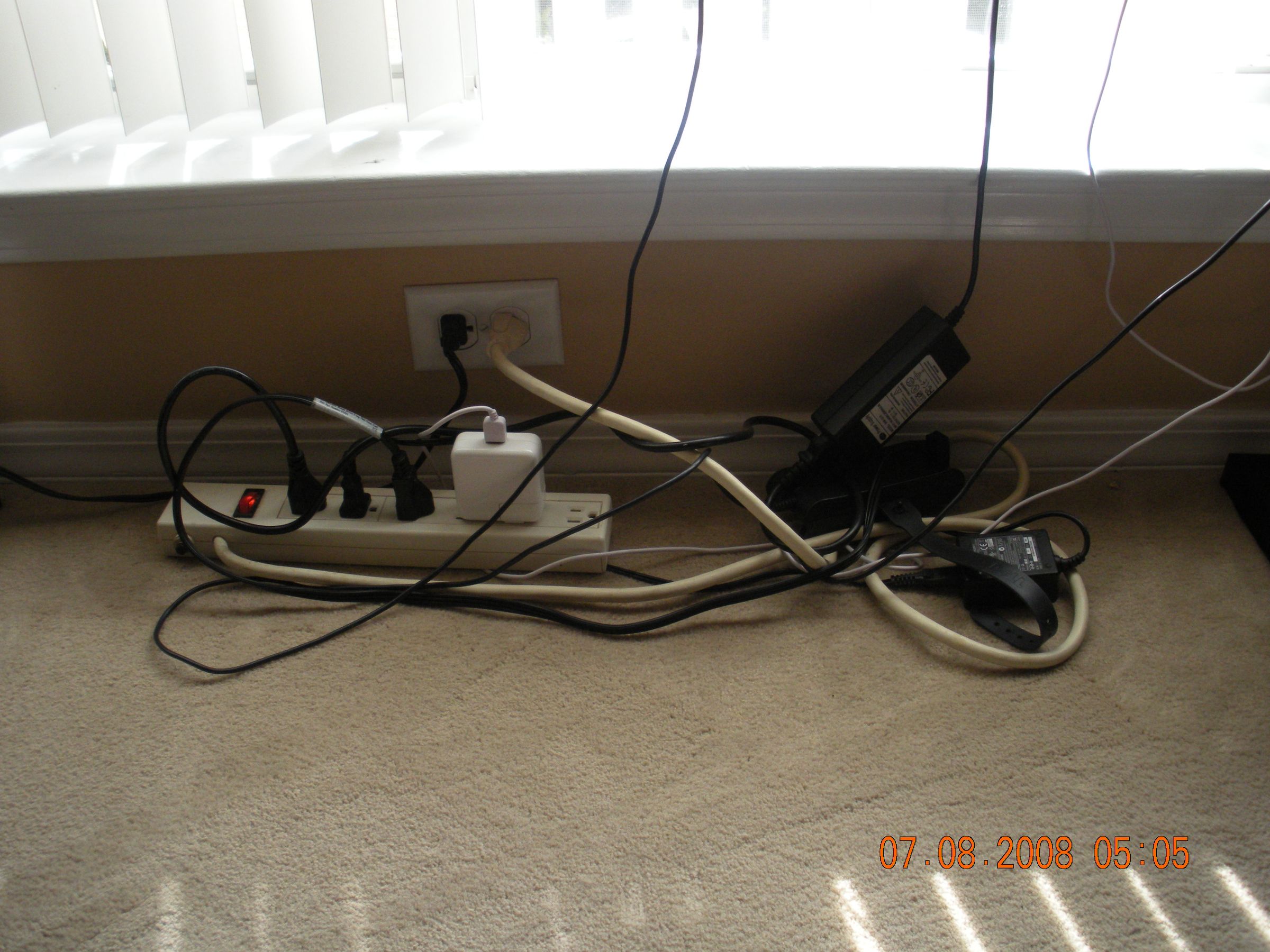 Manage Your Laptop Charger Cord Instructables