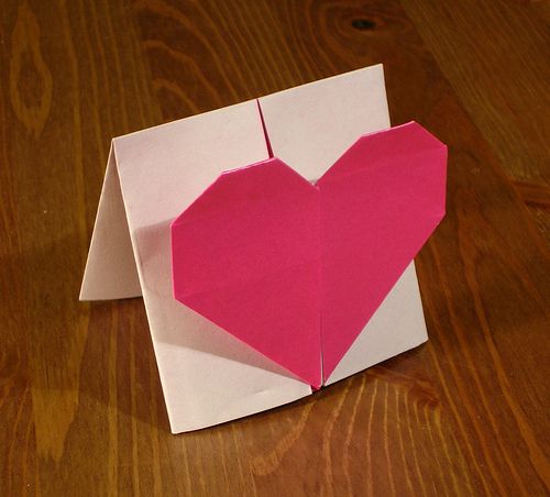 How to Make an Origami Message Heart 2!