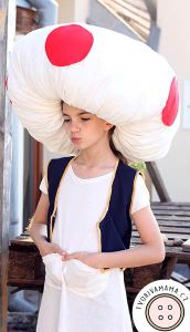 A Halloween Costume for Kids: Super Mario Toad