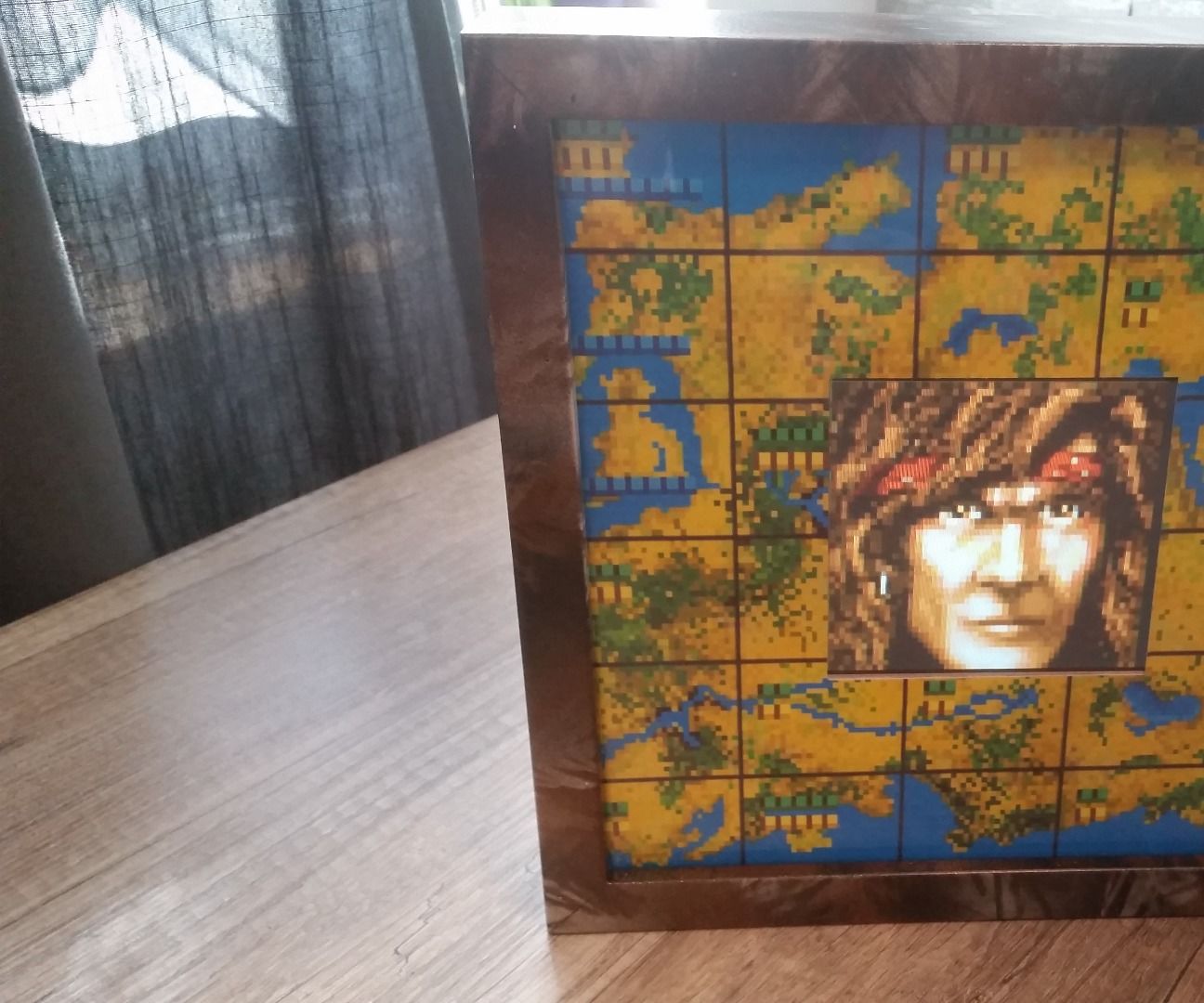 Jagged Alliance themed digital picture frame