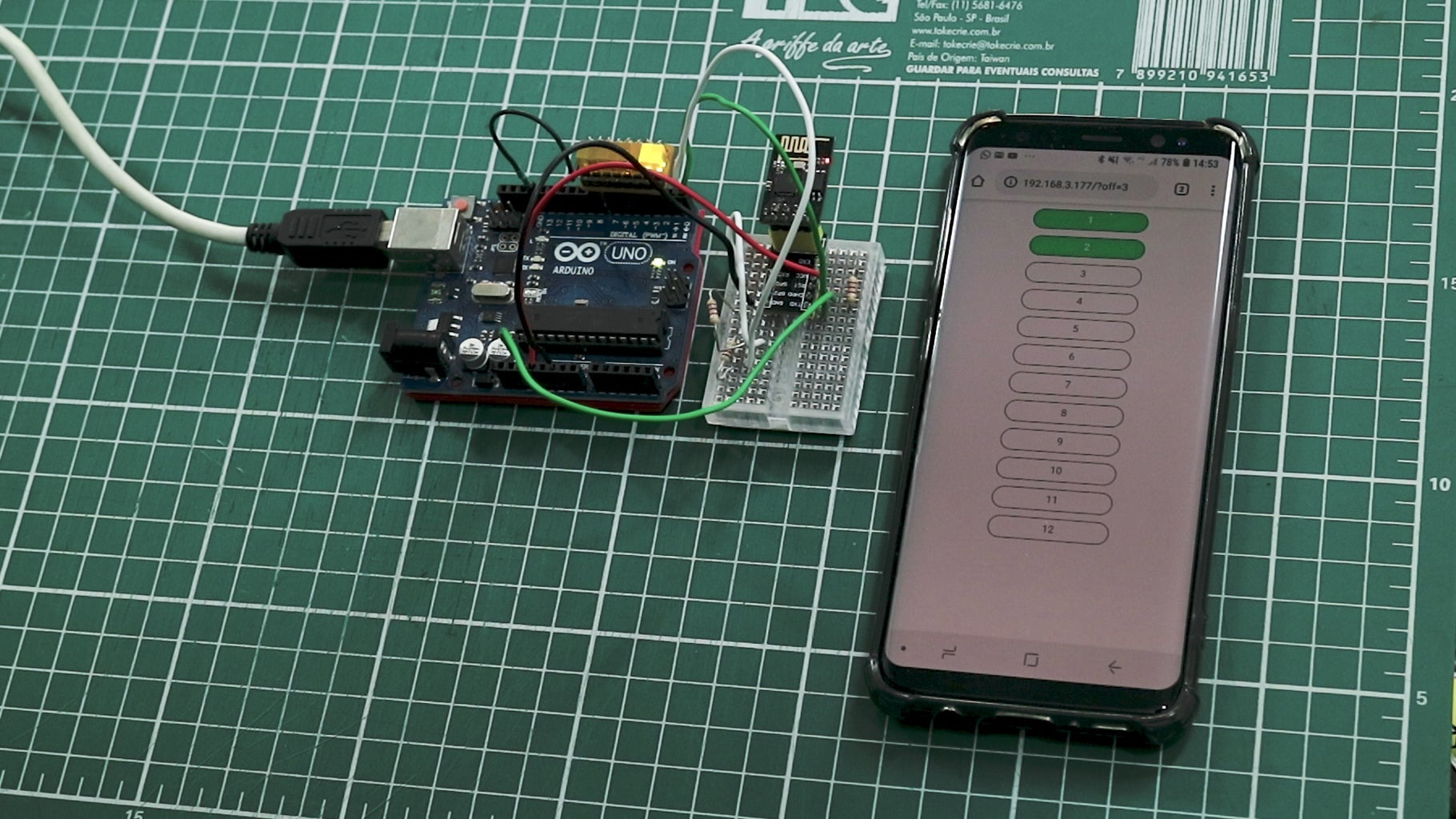 WebServer: Arduino UNO With WiFi ESP01 : 6 Steps - Instructables