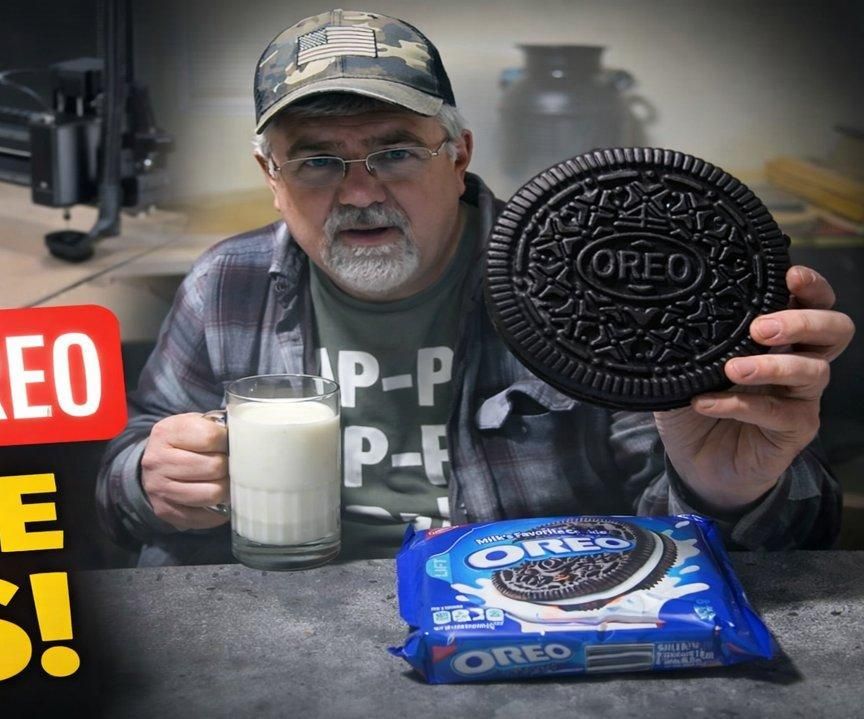 Giant Wooden Oreo on CNC