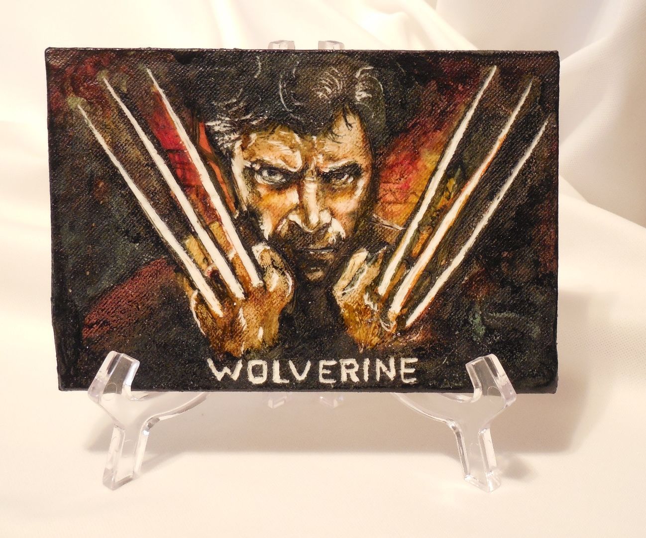 Edible Chocolate Superhero Painting