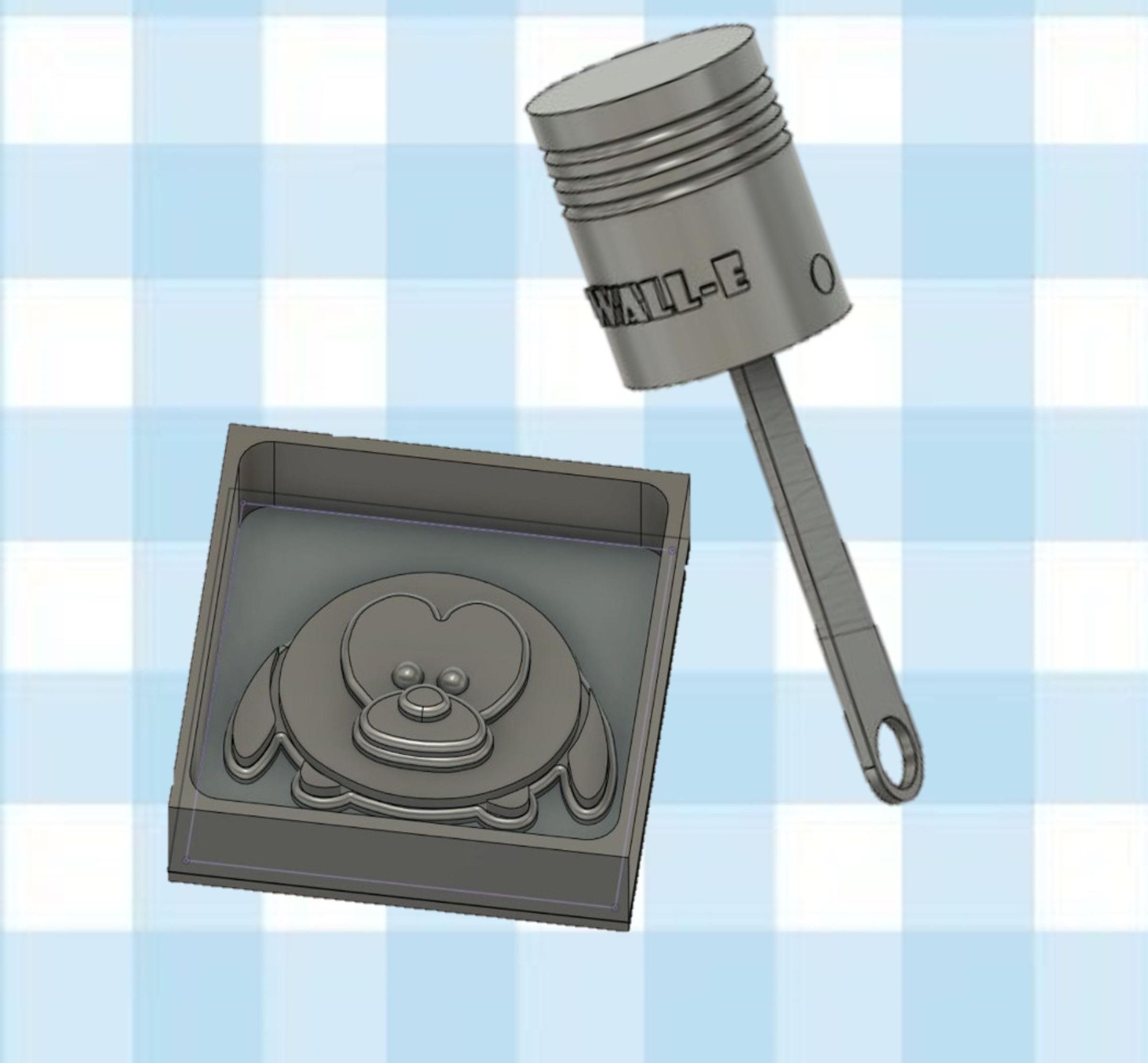 Pistón Y Molde De Silicona Personalizado