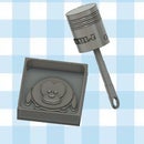 Pistón Y Molde De Silicona Personalizado