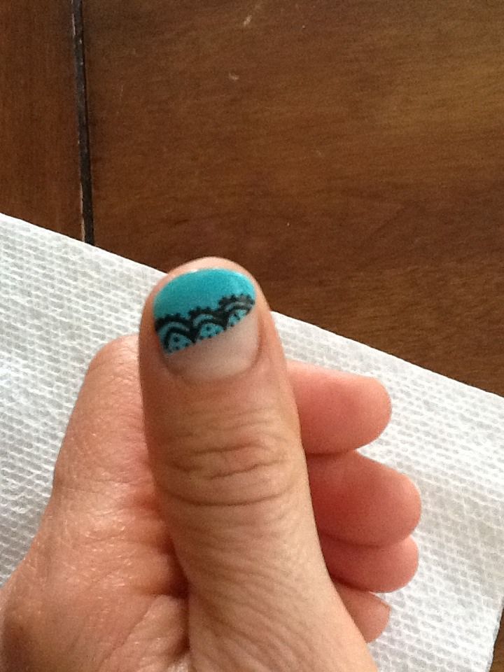 Lace Nail Art