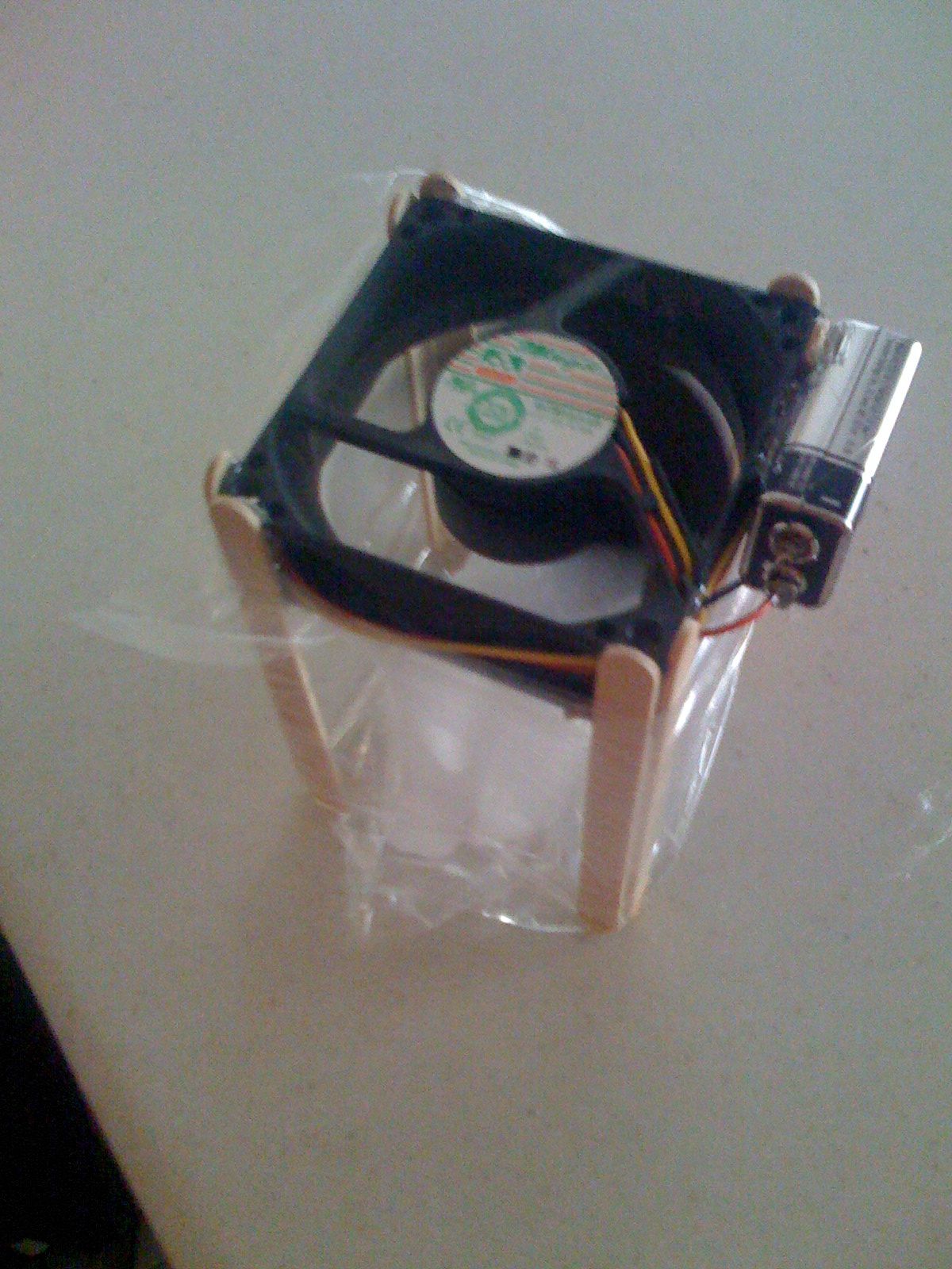 Mini Swamp Cooler 4 Steps Instructables