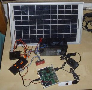 How to Set Up a Solar Powered Webcam Server Using NanosG20 Running Debian
