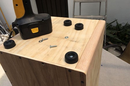 Adding the Rubber Feet