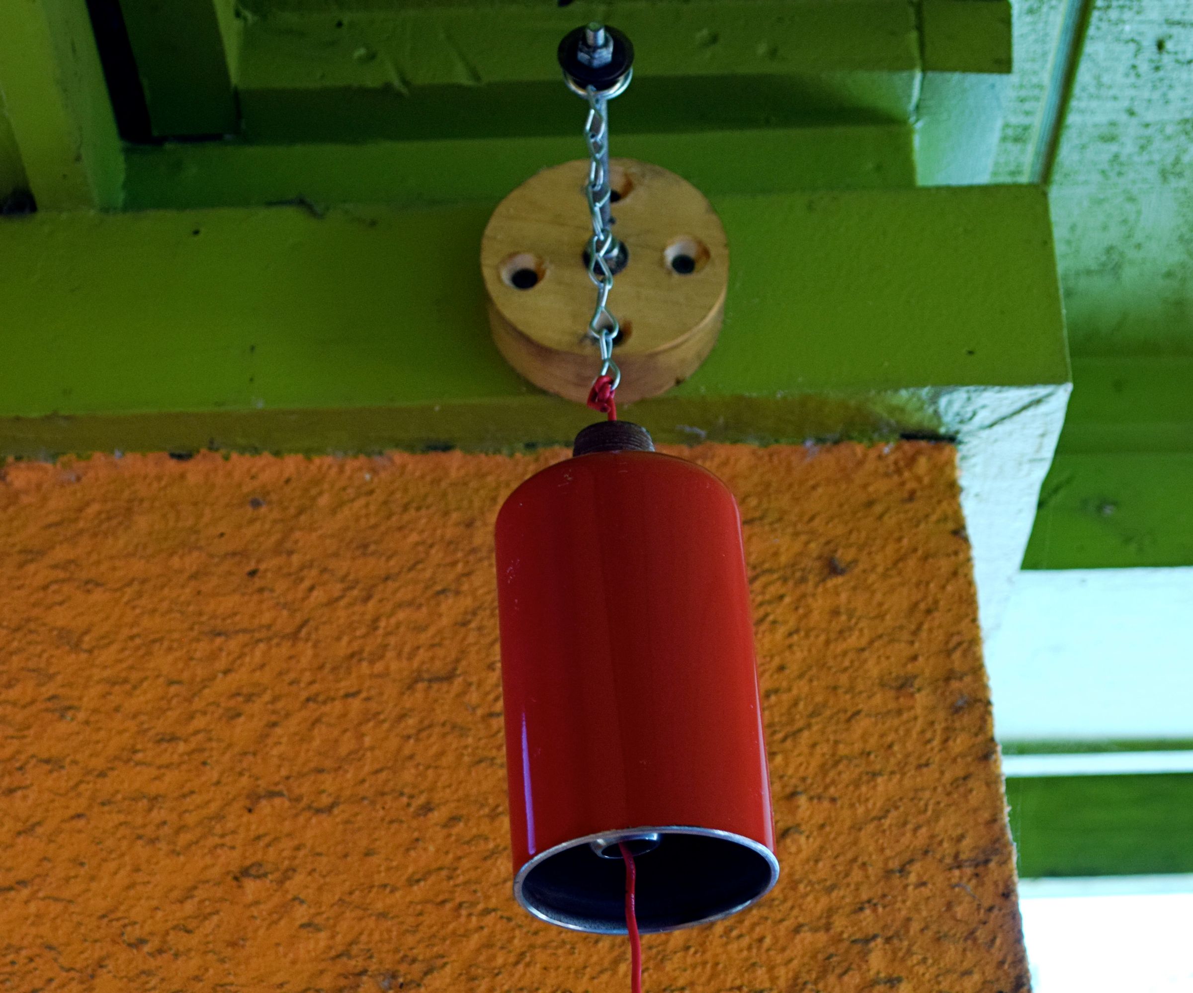 Recycled Tank Door Bell