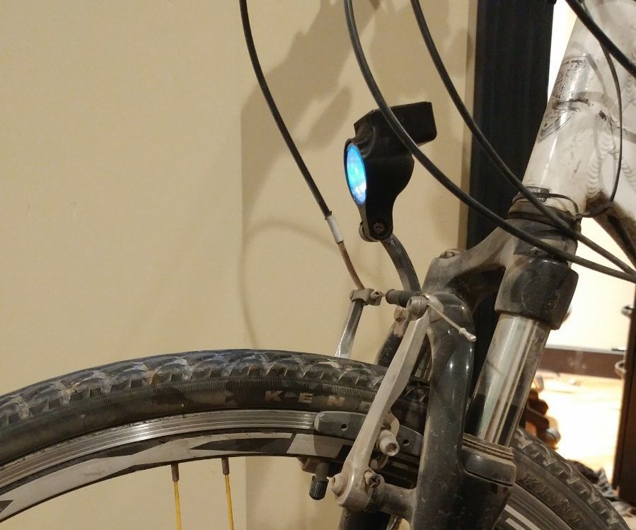 3D printed solar bike light for less than 2$ 