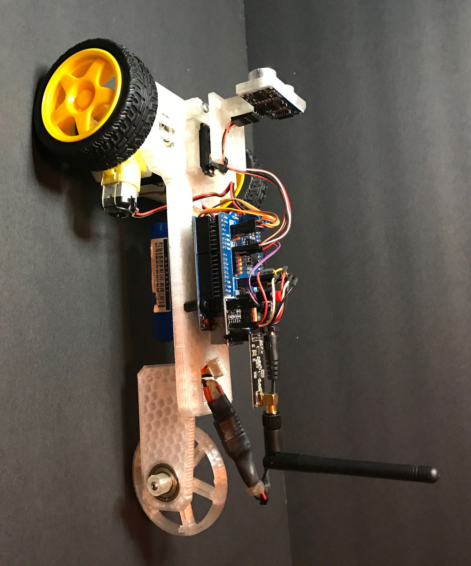 A Printed Three-wheeled Smart Car Kit.