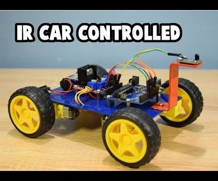 Simple CAR Arduino IR Controlled