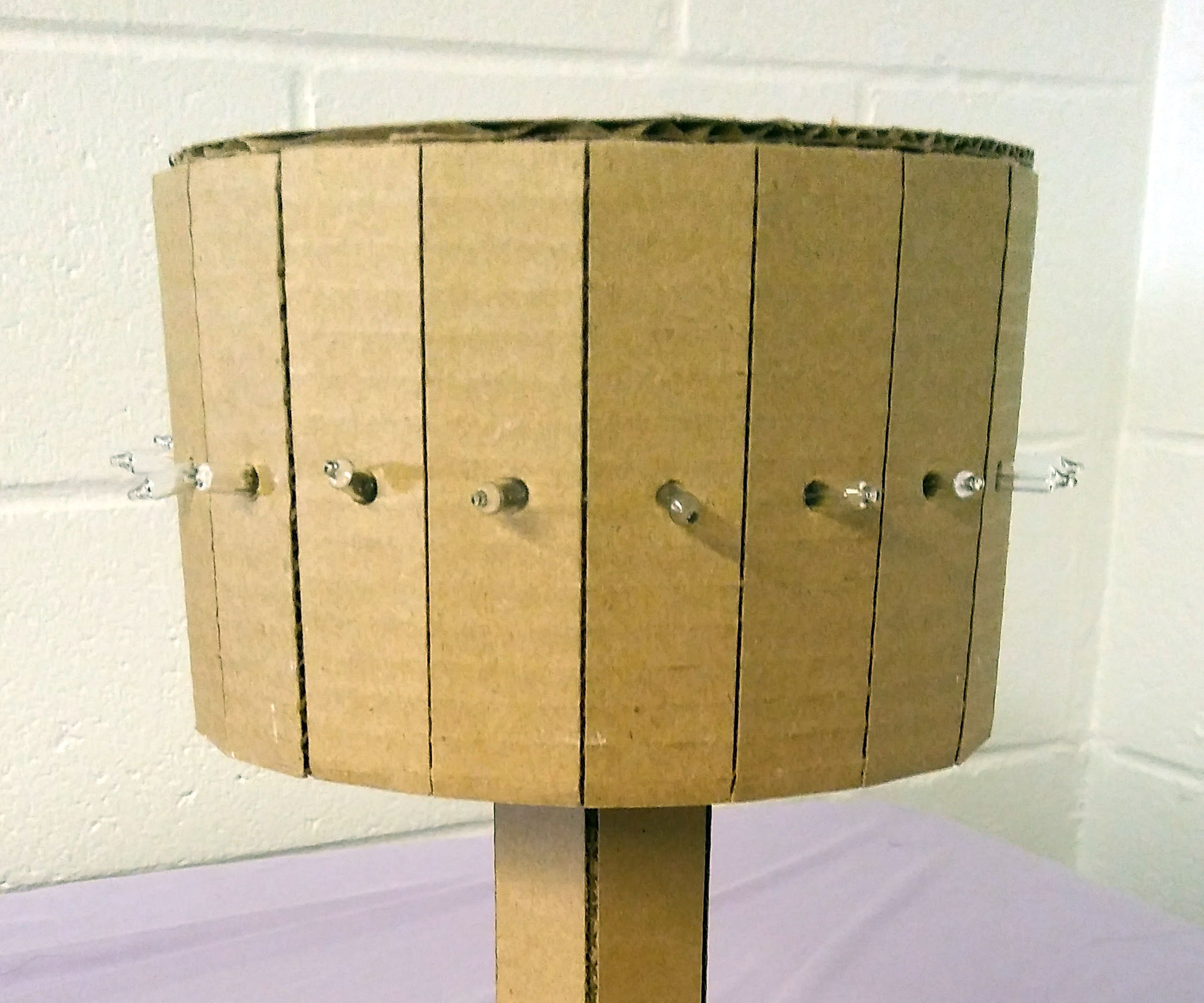 Cardboard Lamp