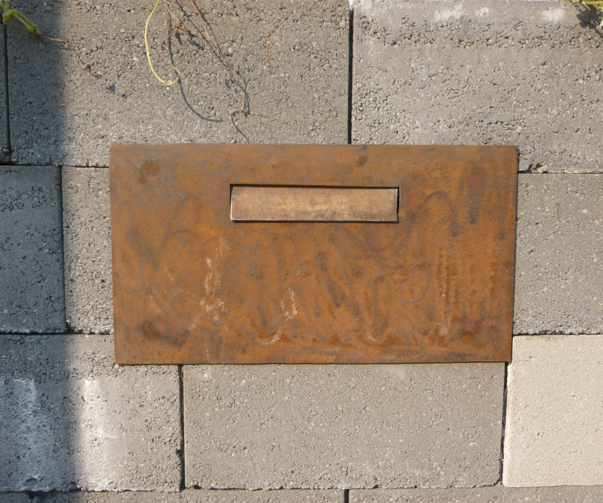Mailbox in Wall