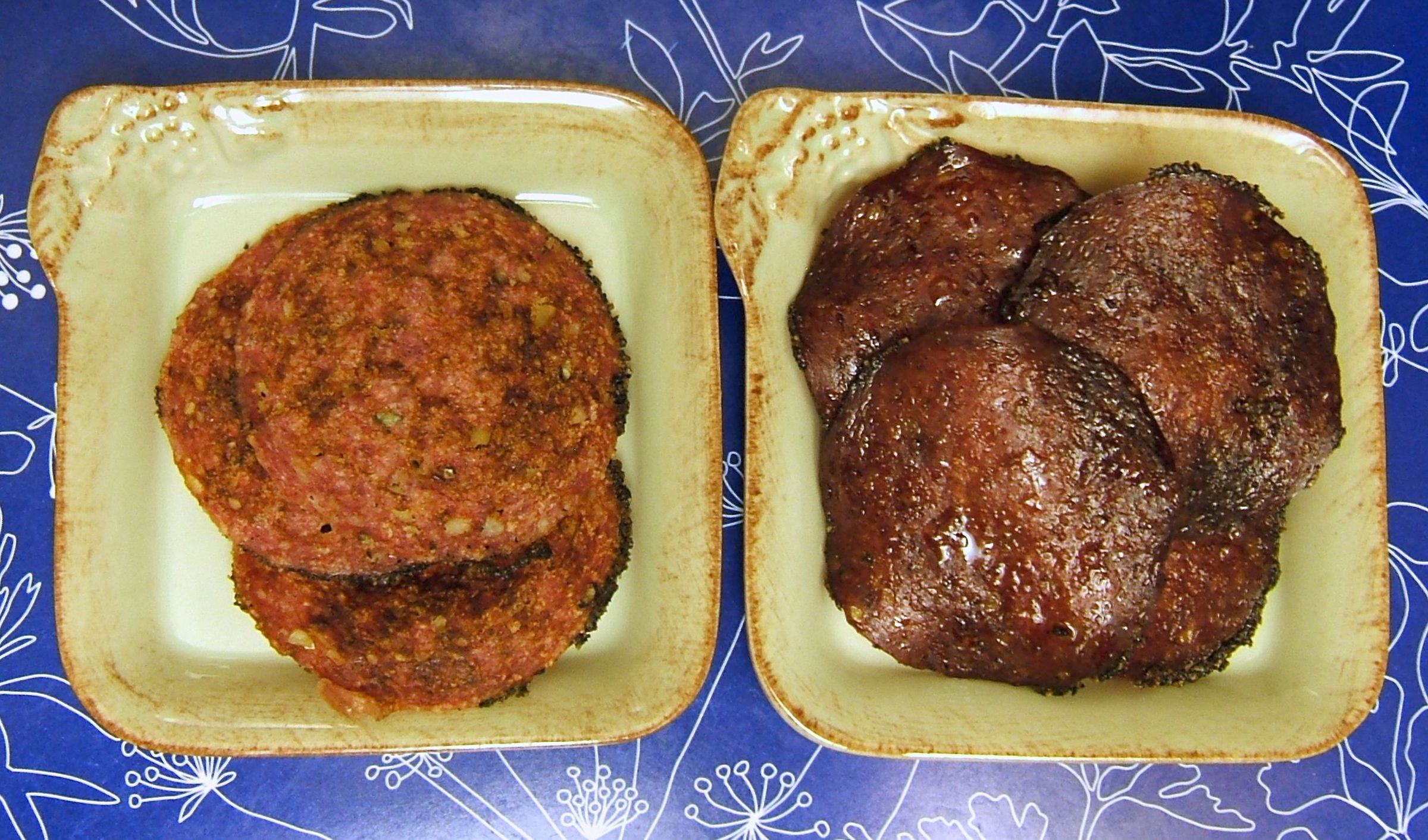 Crispy Baked Salami Low Carb & GlutenFree Party Snacks! 4 Steps