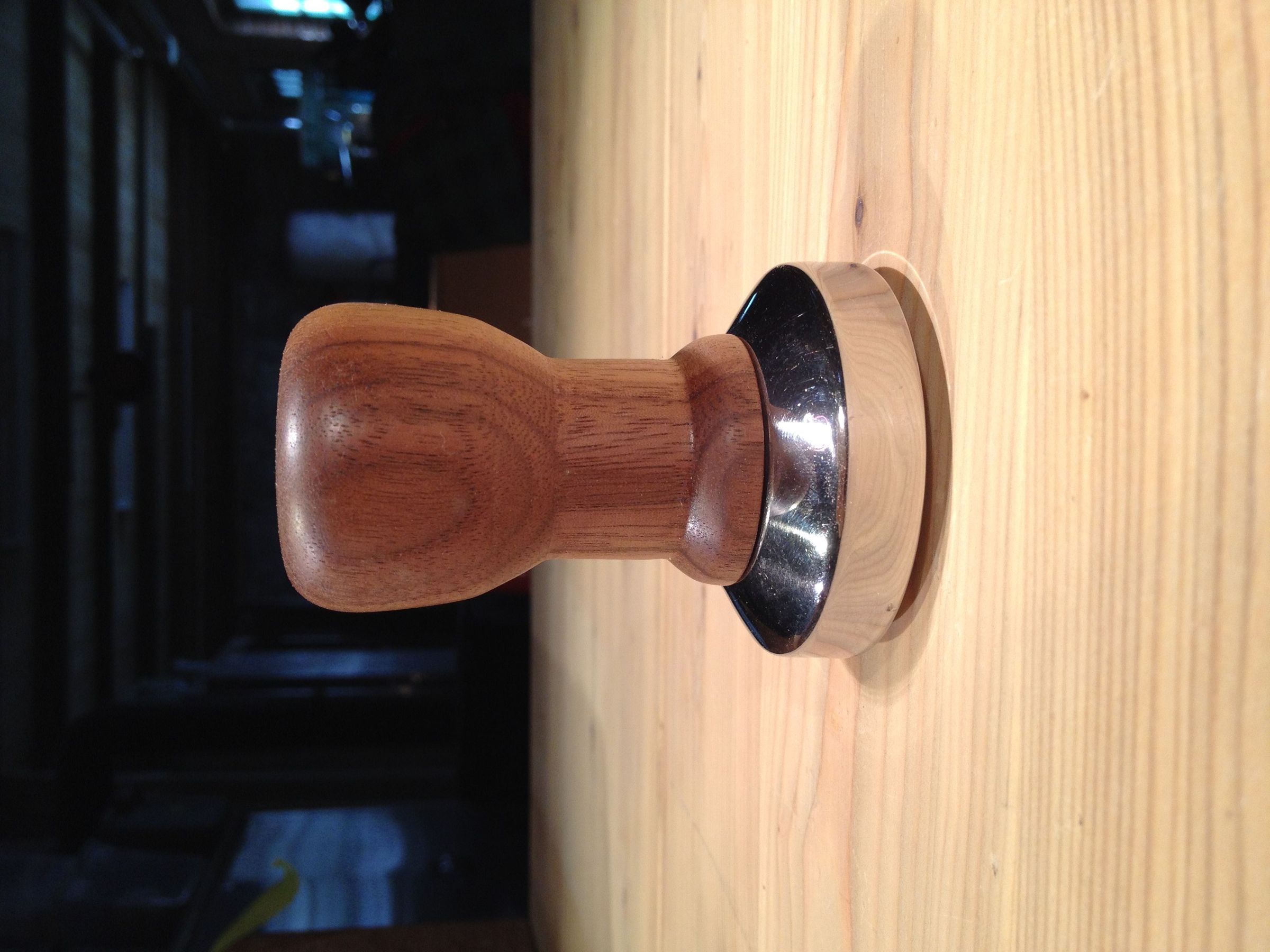Esspresso Coffee Wooden Tamper Handle