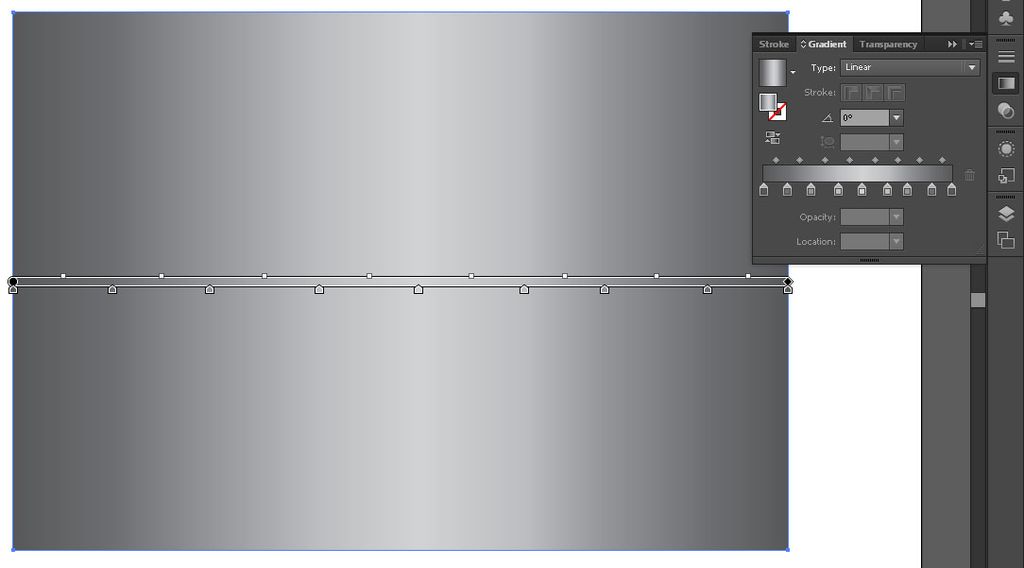 Making A Metallic Gradient In Illustrator 13 Steps Instructables