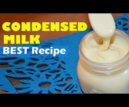 The Best Quick CONDENSED MILK Recipe (No Bake) 